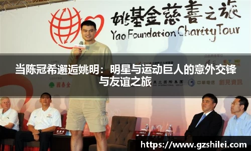当陈冠希邂逅姚明：明星与运动巨人的意外交锋与友谊之旅